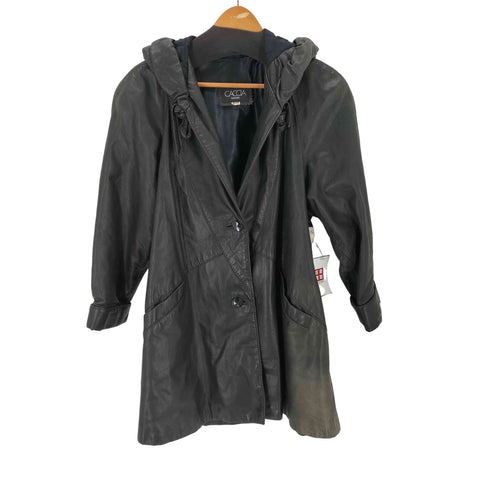 CACCIA  レザーフーデッドジャケット メンズ JPN:M